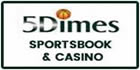5 Dimes Sportsbook Logo