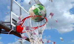 NBA betting basketball money