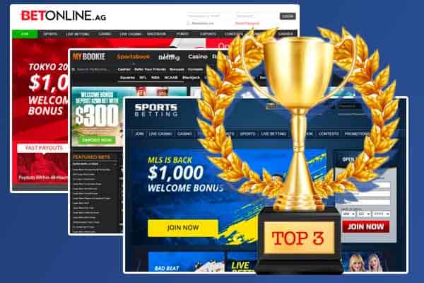 Top 3 sports betting sites