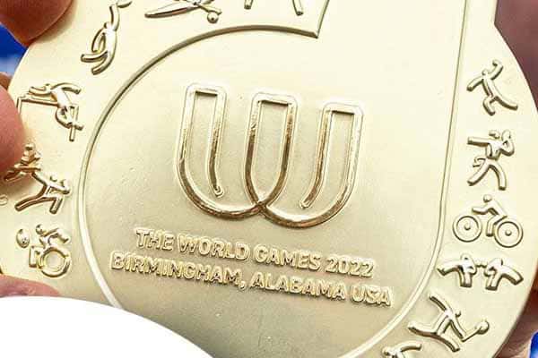World Games gold medal