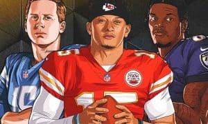 cartoon NFL players