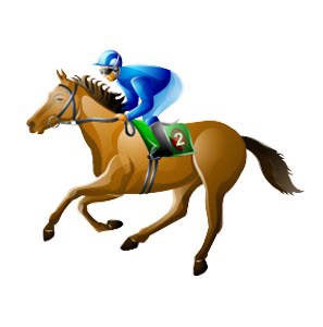 Horse race icon