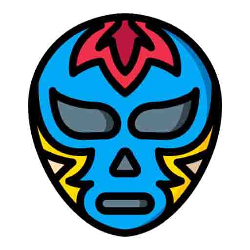 Wrestling mask icon